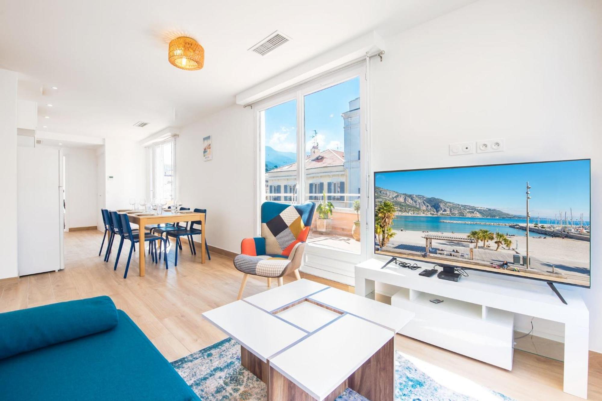 Gloria Marris Apartment Menton Bagian luar foto