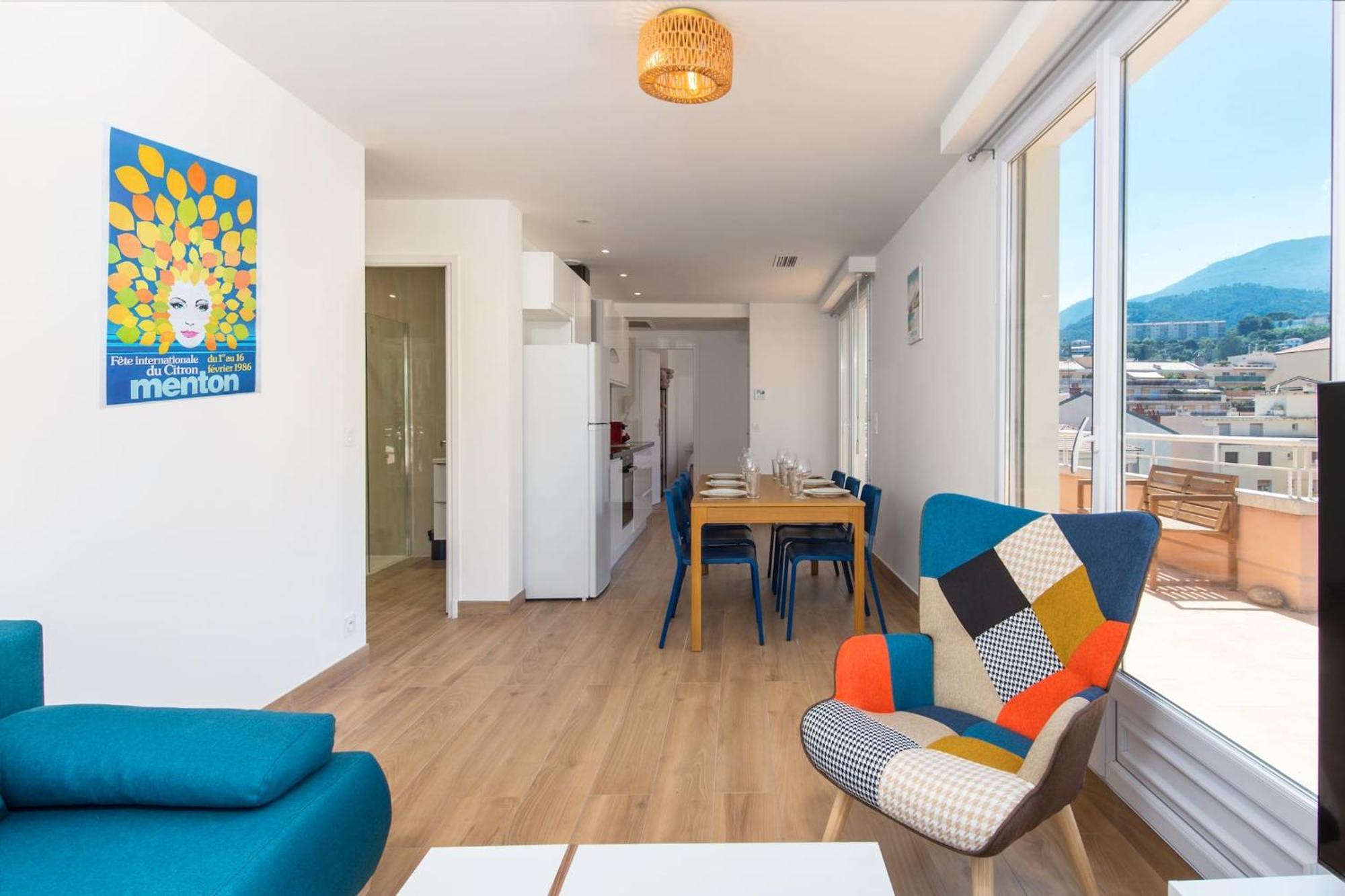 Gloria Marris Apartment Menton Bagian luar foto